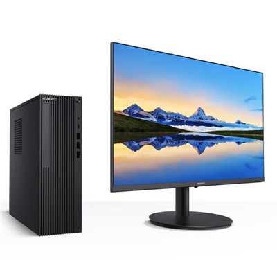 华为/HUAWEI 台式计算机 W515X 擎云信创国产化麒麟9000c/8G/256G/DVD/23.8