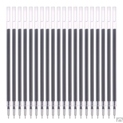 晨光(M&G) AGR68117 黑色时尚办公中性笔芯0.5mm  20支/盒