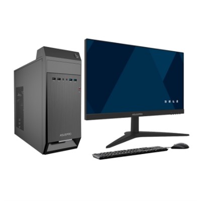 联硕 （ASUSpro） DZ500TQ 台式计算机 国产化信创兆芯KX-U6780A八核2.7G/ZX200 8G DDR4 256GSSD 键鼠/180-200W/UOS试用版 23.8显示器